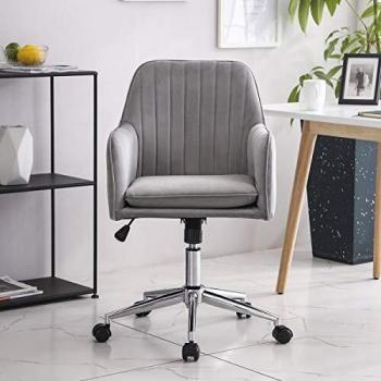 MFAVOUR Chaise de Bureau Ergonomique avec Appui-Tête Réglable, Siège de bureau ergonomique avec