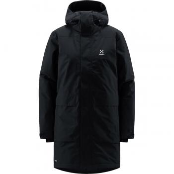 Haglöfs Salix Proof Mimic Parka für Damen Schwarz XS
