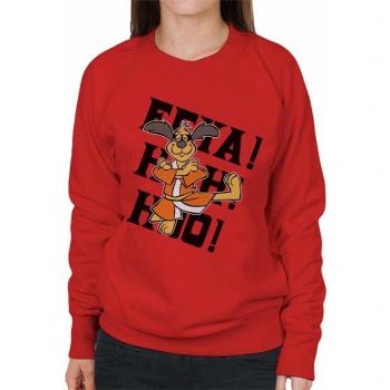 Cloud City 7 Red Warrior Sweatshirt for Women