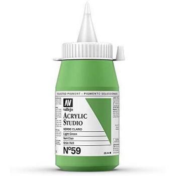 Pintura Verde Claro Vallejo 500 ml