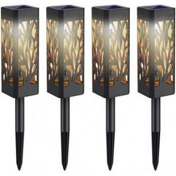 4Pcs Outdoor Solar Lawn Lights