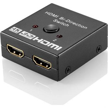 HDMI Switch 2 Ports Ultra HD 4K