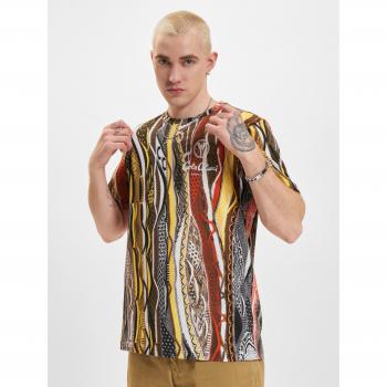 Carlo Colucci Herren T-Shirt mit Alloverprint