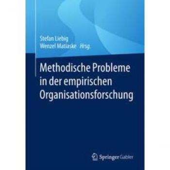 Vitalsource Technologies, Inc. Methodische Probleme In Der Empirischen Organisationsforschung
