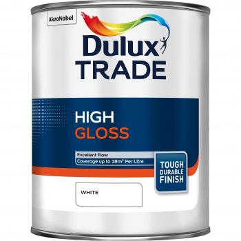 Dulux Trade High Gloss White 1L