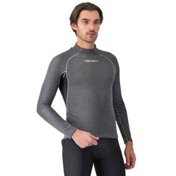 Camiseta de manga larga Castelli Flanders 2 gris oscuro XL