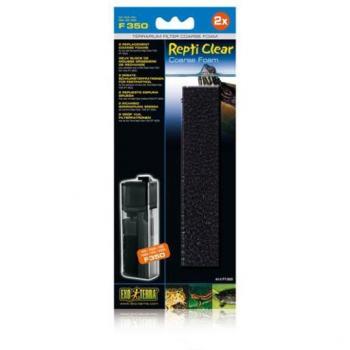 Exo Terra Filtro Repti Clear Cargas Foamex F350