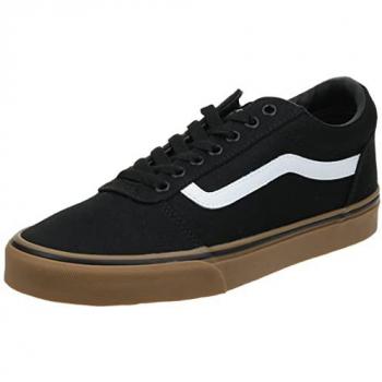 Vans Ward Classic Sneaker – Schwarz/Weiß/Braun in Größe 40,5 (EU)