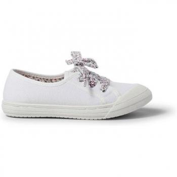 Baskets Blanches Enfant Avec Lacets