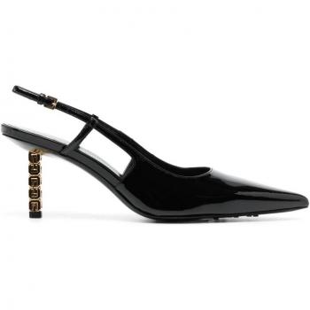 Givenchy G-Cube Slip-On Patent Leather Pumps – Black, 6 US