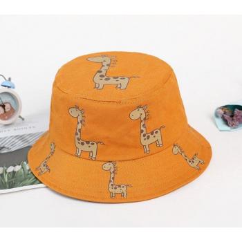 Children's Giraffe Print Sun Hat