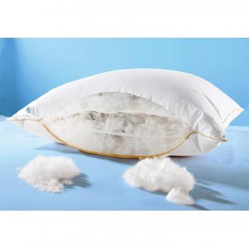 Erwin Müller Sofa‑Trio Pack 2 Stück – Daunenkissen mit Federkern, Weiß, 40 × 80 cm