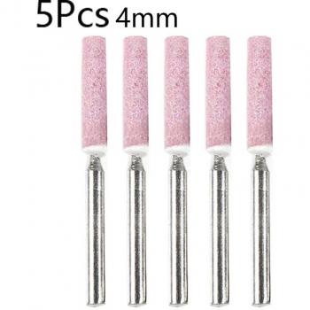 5Pcs Diamond Coated Chainsaw Sharpener Burrs 4mm