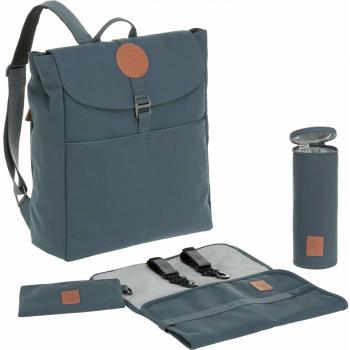 LÄSSIG Wickelrucksack »Green Label, Adventure, petrol«, PETA-approved vegan; aus recyceltem Material