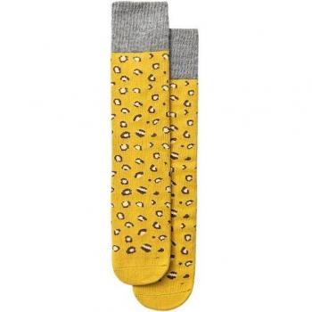 Cotton Knee High Socks for Kids with Kawaii Leopard Print 3-8Y