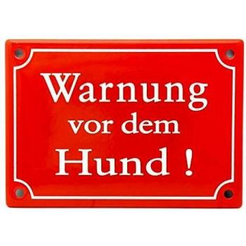 Warnschild Achtung! Hund im Haus!
