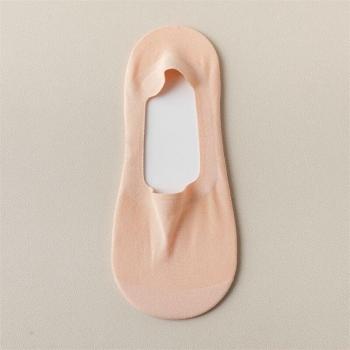 Calcetines ligeros para mujer, 90% algodón, estilo invisible