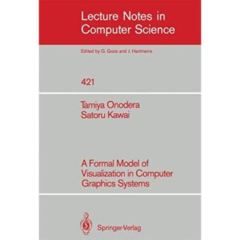 A Formal Model of Visualization in Computer Graphics Systems