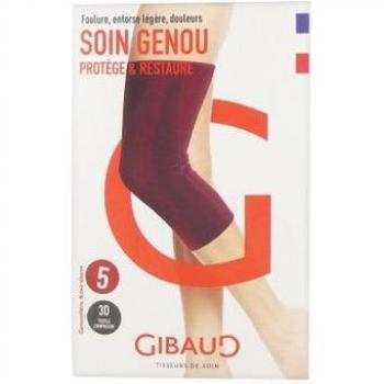 Attelle genou Gibaud référence 6733, version T5, teinte rouge