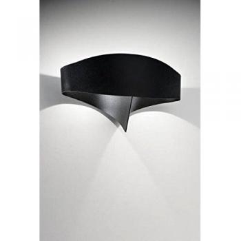 Selene Wandleuchte in Schwarz