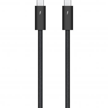 Apple MWP02ZM/A Câble Thunderbolt 3 m 40 Gbit/s Noir