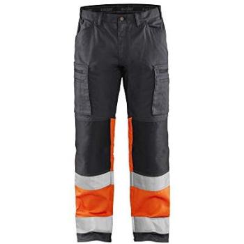 Pantalon de Travail Gris Moyen avec Stretch Orange C52