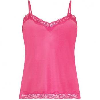 Camiseta Elegante Rosa con Detalle de Encaje – Hunkemöller