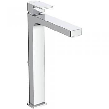 Mitigeur lavabo chromé A7112AA Ideal Standard avec garniture de vidage et base allongée