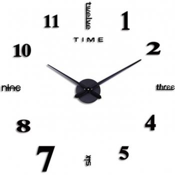 Acrylic Mirror Nordic Clock