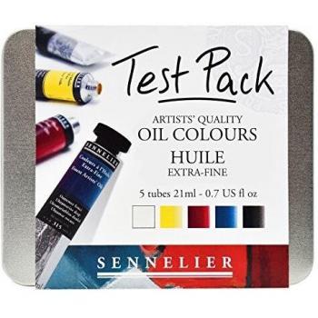 Sennelier Premium Oil Colour Trial Pack – 5×21 ml