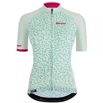 Maillot Santini Tono Chromosone para Mujer, Verde, Talla Grande