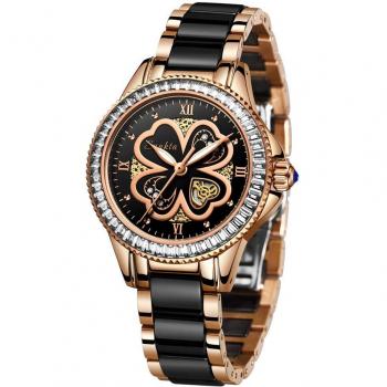 SUNKTA Quarz Analog Rose Gold Uhr