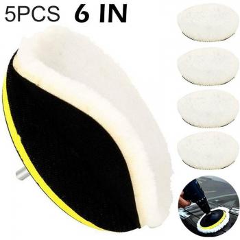 Kit de almohadillas de encerado para pulidora de coche