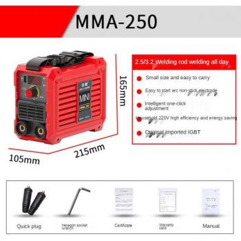 Soldadora portátil MMA-250Mini inversor CC