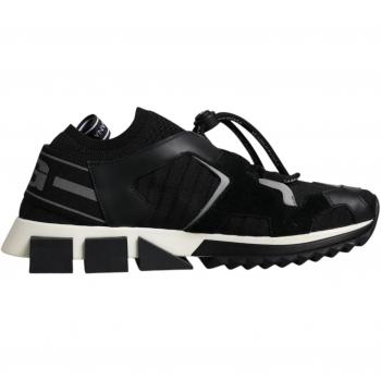 Dolce Gabbana Black White Logo Sorrento Kicks