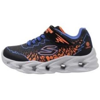 Chaussures SKECHERS Vortex 2.0 Zorento pour garçon en noir/bleu/orange