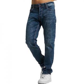 Jack & Jones Slim-fit-Jeans JJIGLENN – Schmale Passform in Blau