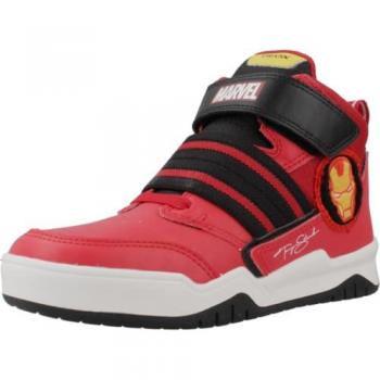 Stivaletti Geox J Perth per Bambini in Rosso