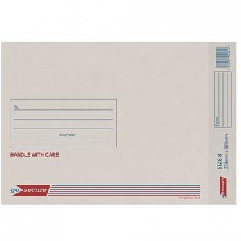 GoSecure Bubble Lined Envelope Size 8 270x360mm White Pack of 20 PB02134
