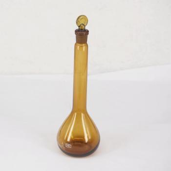 100ml Laboratory Brown Glass Flask with Glass Stopper