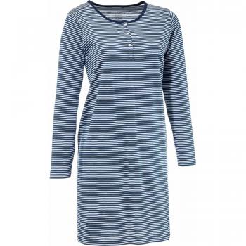 Erwin Müller Damen Nachtshirt Single-Jersey Marine, Größe 48/50 – Einteiliges Set