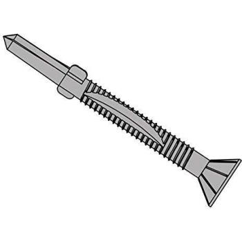 Forgefix TechFast Timber to Steel CSK/Wing Screw No.5 Tip 5.5 x 135mm Box 50 FOR