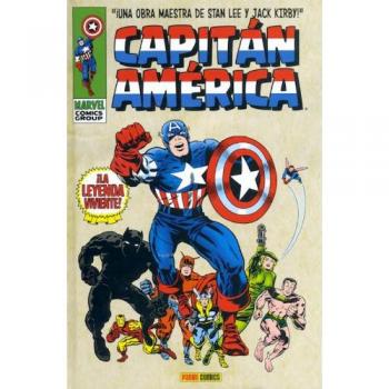 Panini Bande Dessinée Capitan America 01. La Leyenda Viviente (marvel Gold)