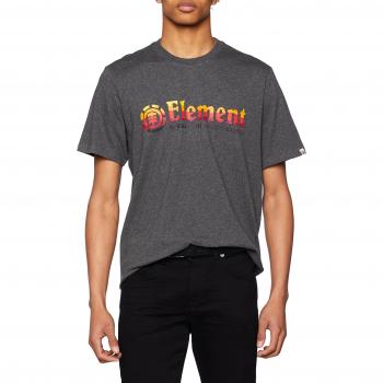 Camiseta Element Horizontal Fill, Gris (Charcoal Heathe), M