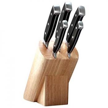 Justinus 6-teiliges Holz-Messerblock-Set SharpCut