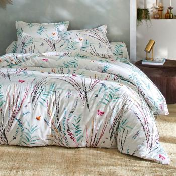 Housse de couette coton blanc TEMPS LIBRE