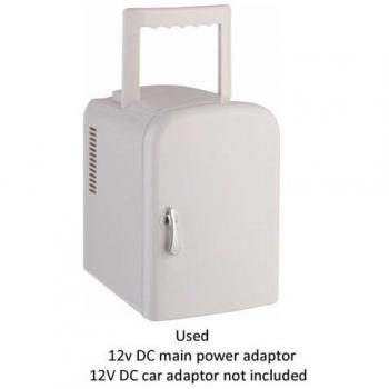 Compact 4‑Liter White Cool Box