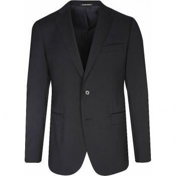 Gray XL Single-Breasted Suit by Emporio Armani