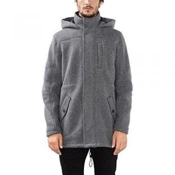 Edc by ESPRIT 106CC2G011, Abrigo Hombre, Gris (Oscuro)