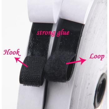 Self-Adhesive Velcro Tape 25mm x 1M